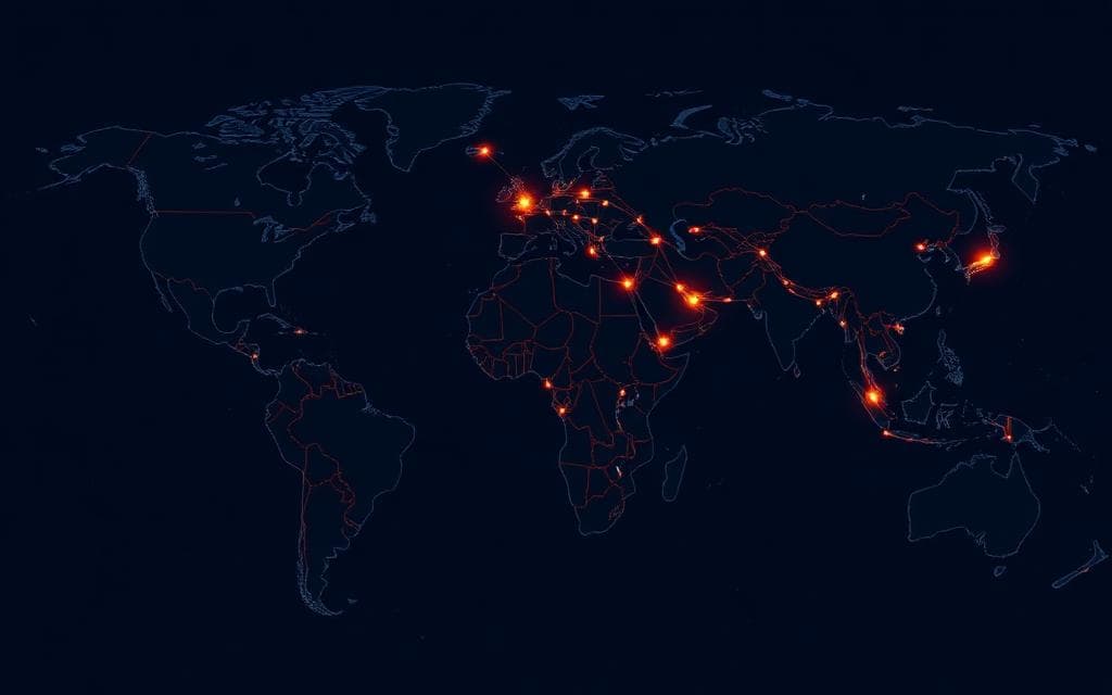 Global Supply Network Map